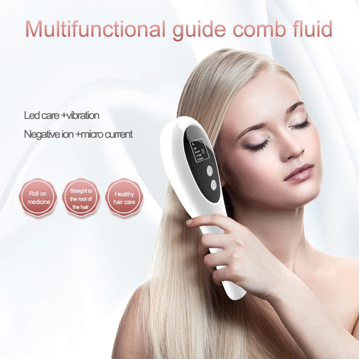 4-in-1 LED Scalp Massage Comb for Hair Growth