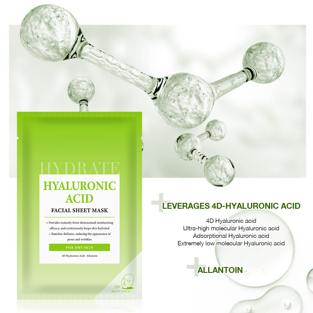 4D Hyaluronic Acid Facial Mask (4pack)