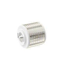 Load image into Gallery viewer, Close-up of a single 0.25mm Replacement Cartridge for the Dr. Pen G5 Bio Roller, featuring a roller head with tightly packed gold microneedles on a white snap-in connector, against a clean white background, highlighting its precision design for skincare treatments.