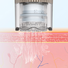 Load image into Gallery viewer, Hydra Pen H3 Professional Serum-Infusion Microneedling Pen by Dr. Pen serum infusion illustration