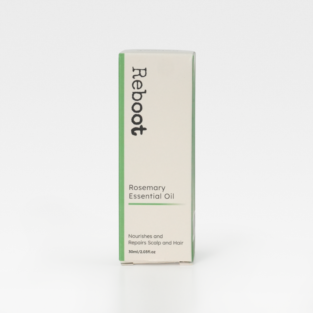 Reboot Rosemary Hair Growth Oil packaging box