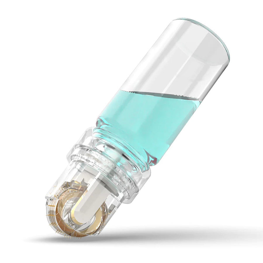 Close up image of Dr. Pen Hydra Roller 64 Pin Derma Rolling Tool