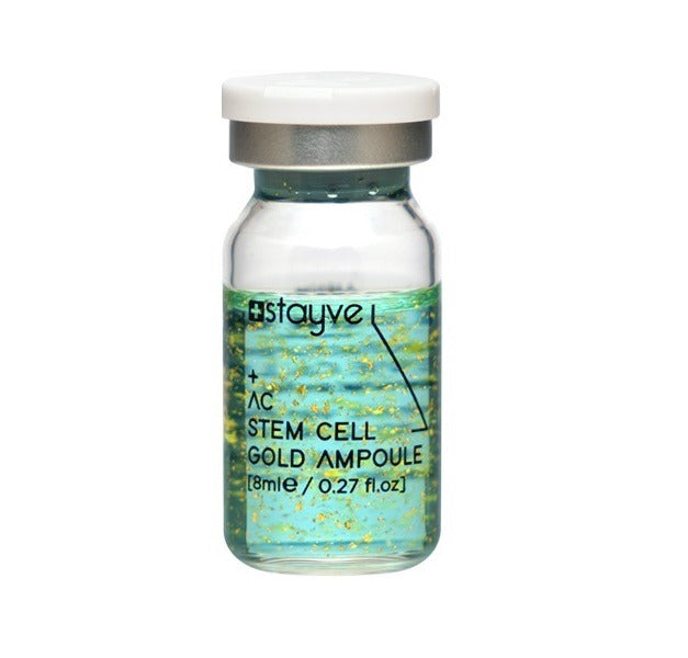 Close up on Stayve AC Stem Cell Gold Ampoule