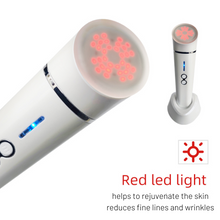 Load image into Gallery viewer, red led light benefits with infrared led beauty face massager full size