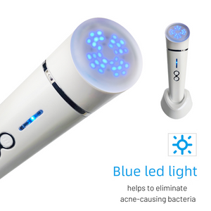 blue led light benefits with infrared led beauty face massager full size