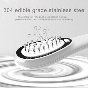 Image of rolling balls of Hair Growth Massage Comb