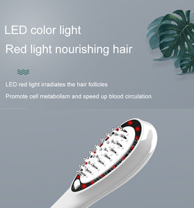 Image of LED light of Hair Growth Massage Comb