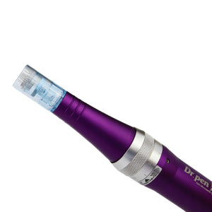 Image of the tip of 36-Pin needle Dr. Pen cartridge, compatible with the X5 Microneedling Pen.