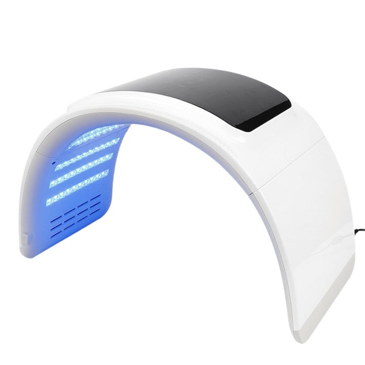 Peachaboo therapy pod with Blue LED Lights on