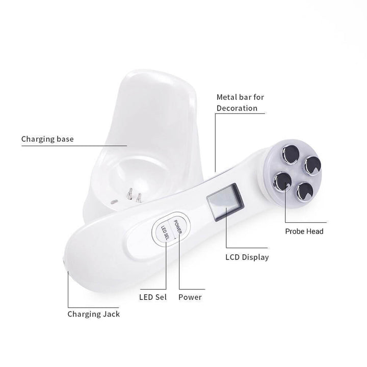 LED Glow wand for light therapy with features