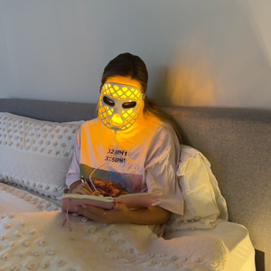Peachaboo Glo Aurora Silicone LED Light Therapy Mask (with NIR)
