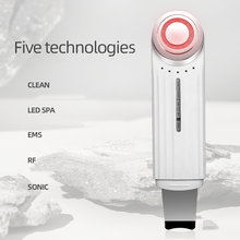 Load image into Gallery viewer, 5-in-1 Ultimate Face Spa Skincare Device with LED EMS RF and Ion Cleansing