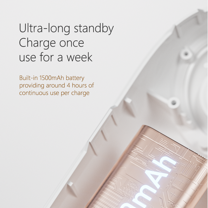 Ultra long standby, charge once a week