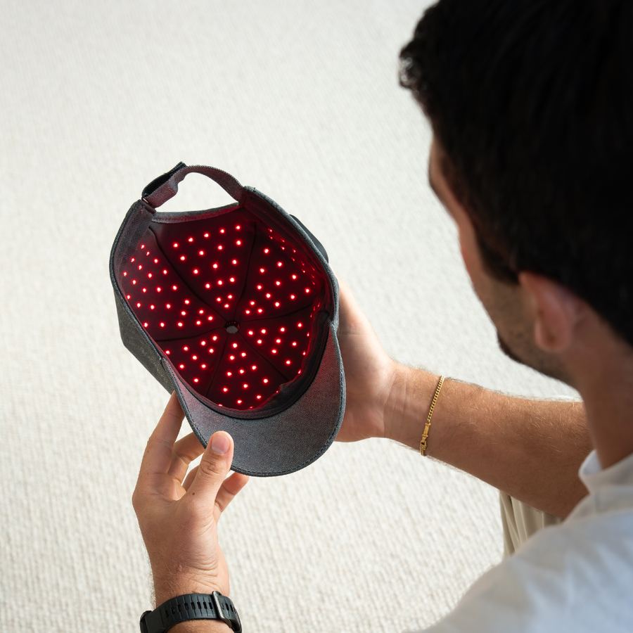 Red LED Light Therapy Cap for Hair Loss Treatment – Dr. Pen Australia