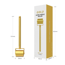 Load image into Gallery viewer, 24K Gold Plated Lux Derma Roller (250 Pins) with Box