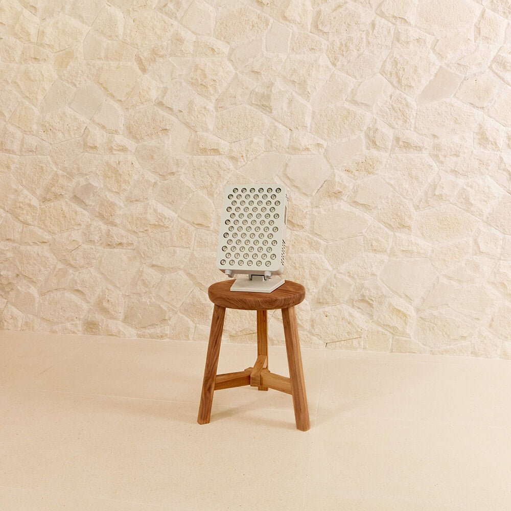 PeakMe Red Light Therapy Panel Mini design with lights off