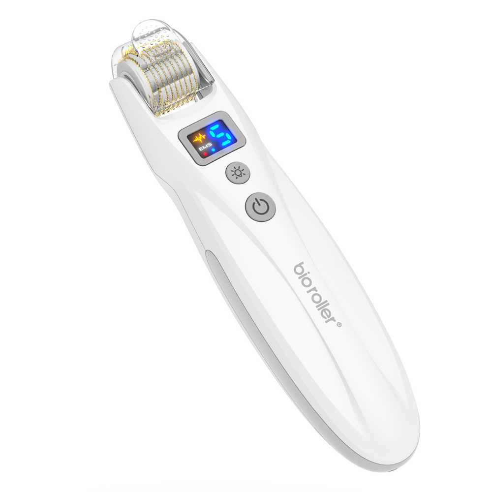 Bio Roller G5 Rechargeable Derma Roller with LED and EMS (540 Pins)