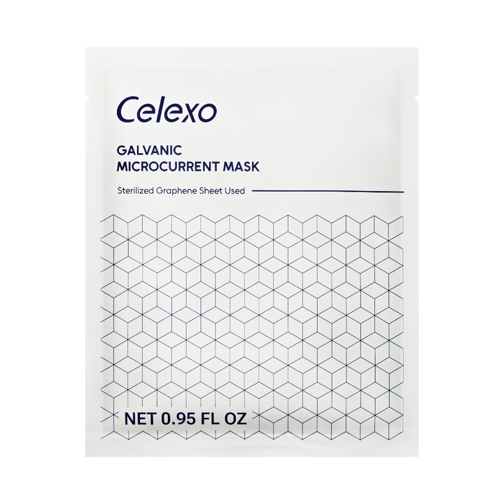 Celexo Galvanic Microcurrent Mask, Sterilized Graphene Sheet