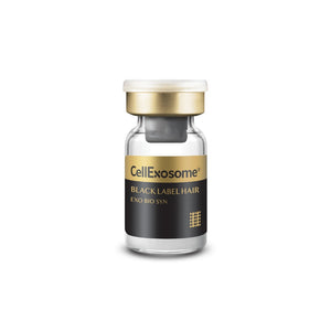 Close up to CellExosome Black Label Hair vial