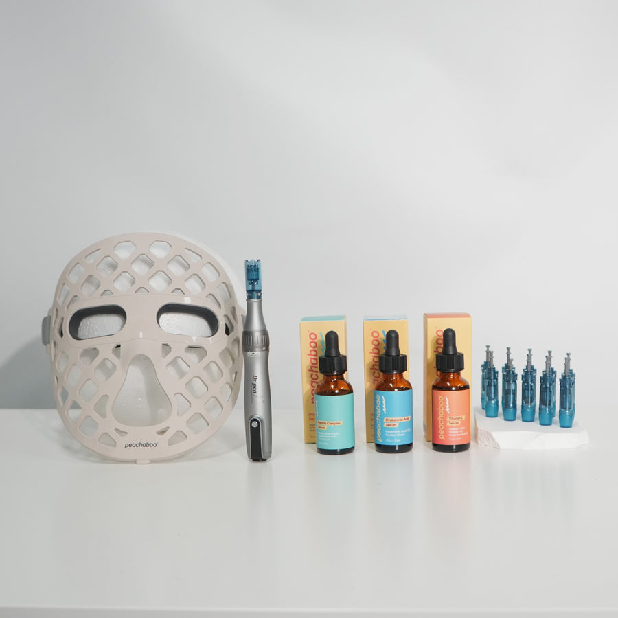 Ultimate Anti-Ageing At-Home Bundle that includes Dr Pen M8s and everything you need for anti aging treatment