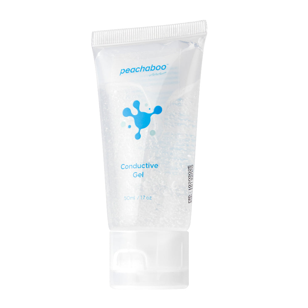 Peachaboo Conductive Gel – 50ml clear skincare gel for enhancing beauty device performance.