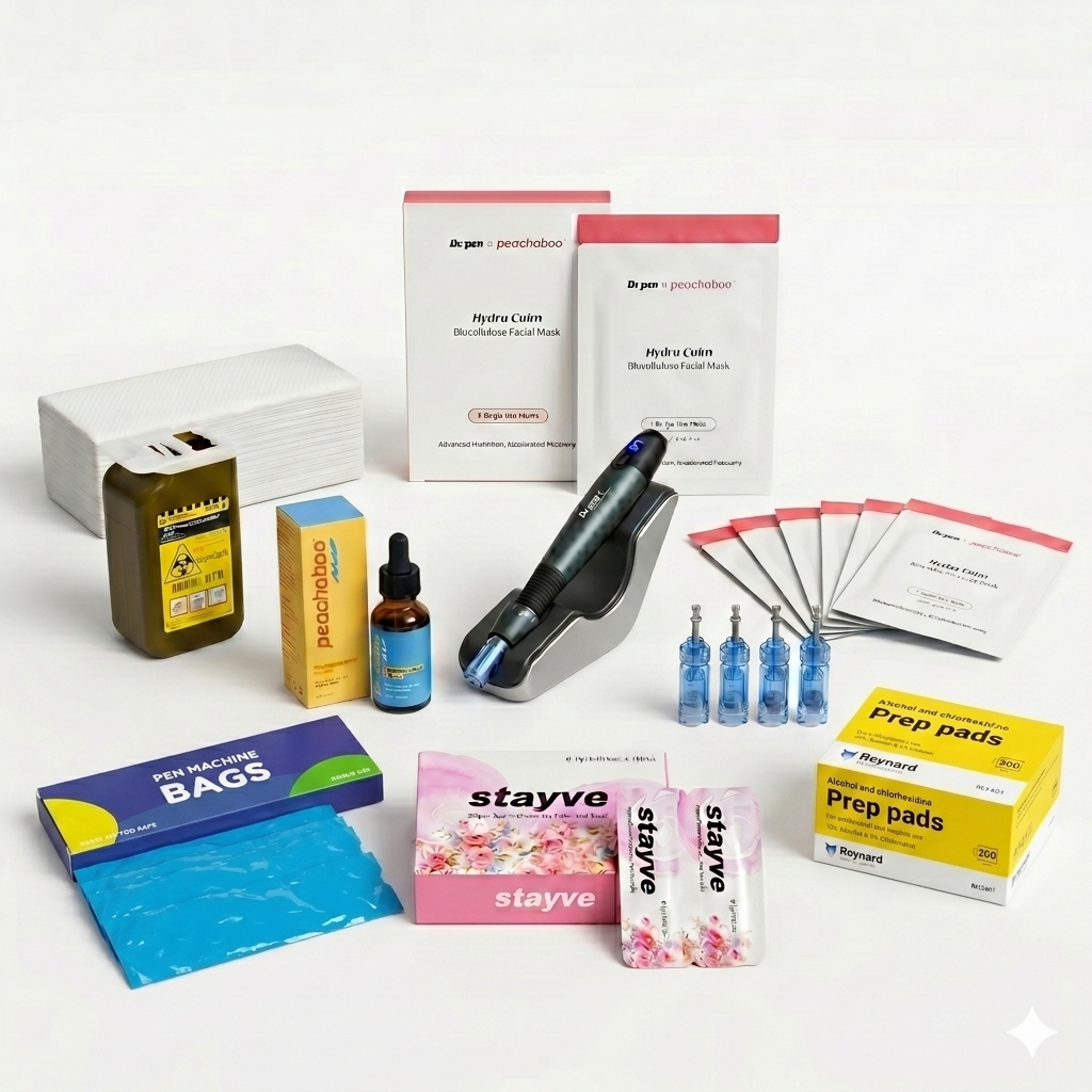 Professional A20 Skin Needling Treatment Starter Bundle| Dr. Pen A20 ...