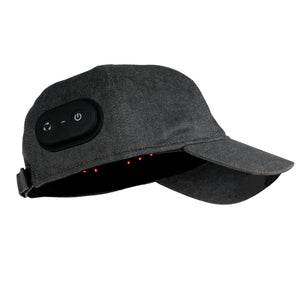 Side view of Reboot TravelMax Red LED Light Therapy Laser Cap