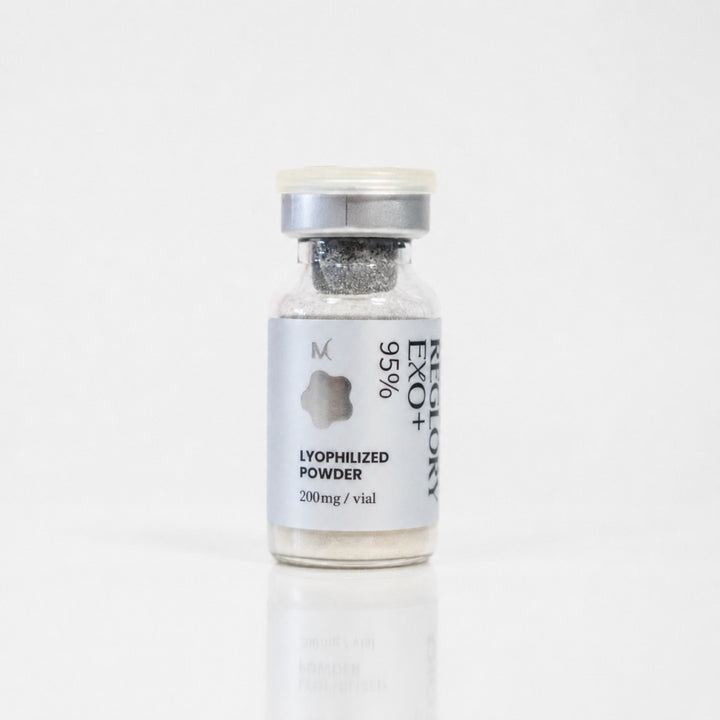 Reglory EXO Exosome Skin Booster lyophilized powder vial, 200mg per vial