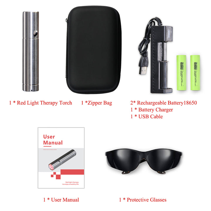 Red Light Therapy Torch