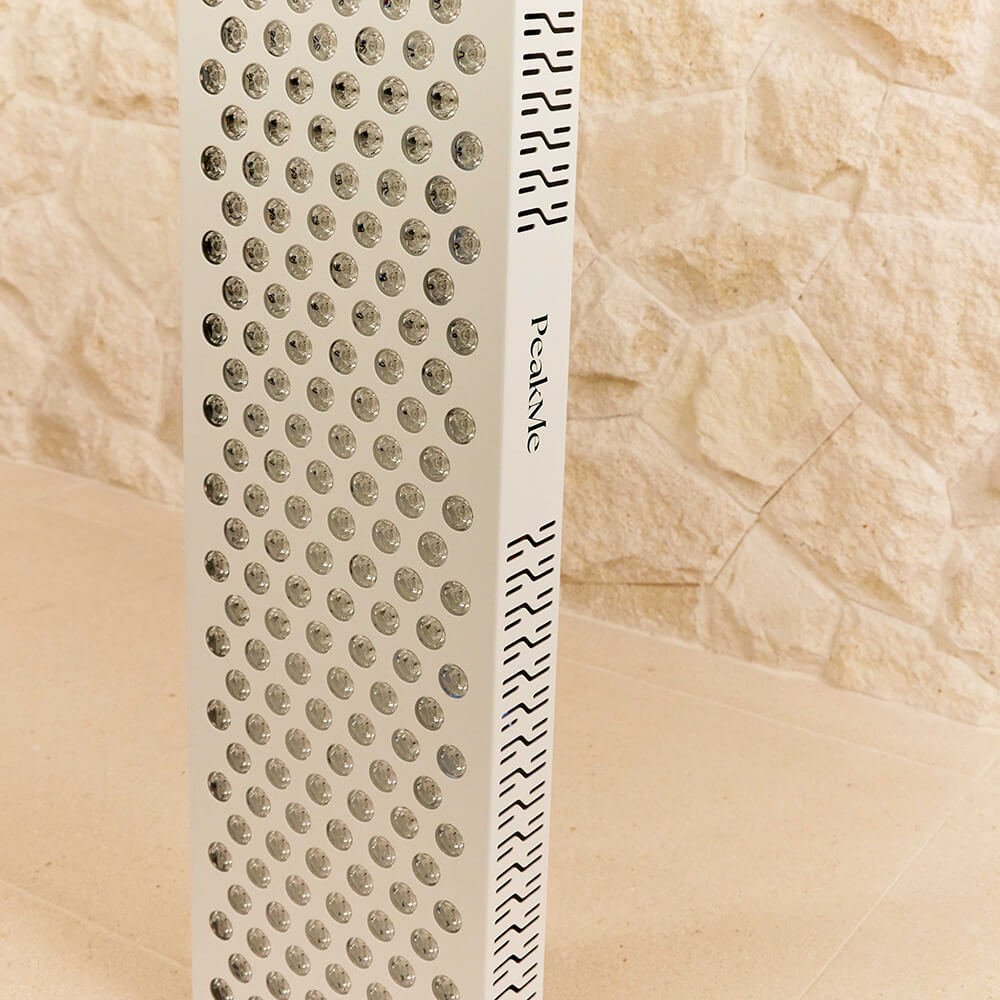 Close up look of Red Light Therapy Panel PRO by PeakMe