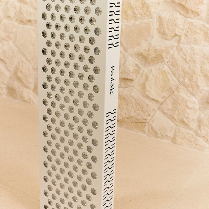 Close up look of Red Light Therapy Panel PRO by PeakMe