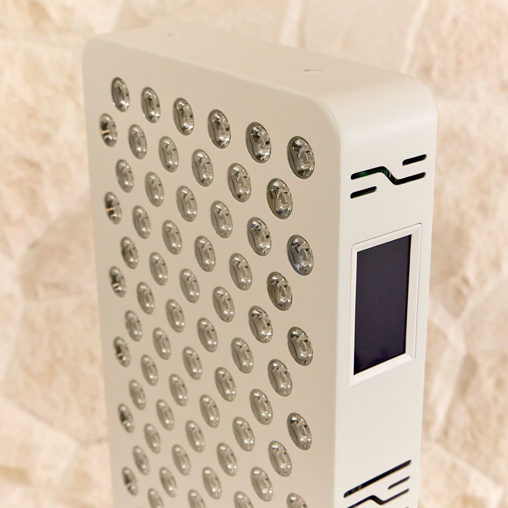 A close up look of Red Light Therapy Panel PRO by PeakMe