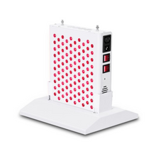 Load image into Gallery viewer, Sample of usage for Floor Stand for PeakMe Red Light Therapy Panel Series
