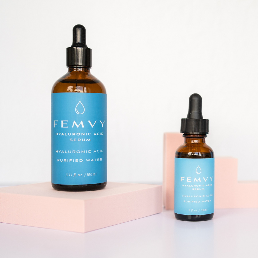 Femvy Hyaluronic Acid Serum - 100ml and 30ml