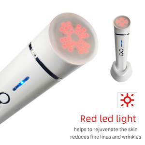 red led light benefits with infrared led beauty face massager full size