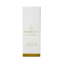 Load image into Gallery viewer, Femvy 24K Gold Anti-Ageing Serum Box
