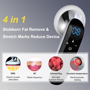 4-in-1 Slimming Device featuring RF EMS LED Temperature technology