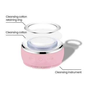 description of each Facial Cleansing Brush with EMS & LED Light Therapy part 