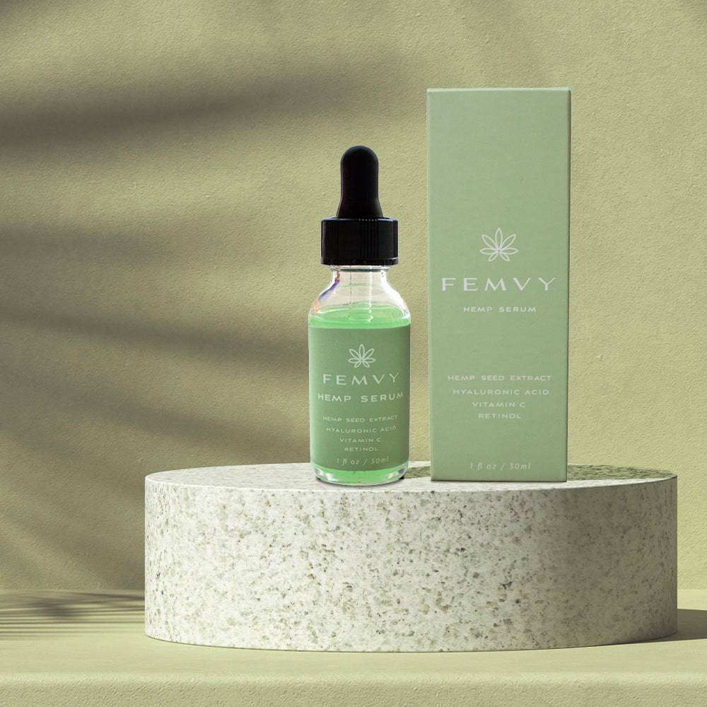 Femvy Hemp Seed Oil Face Serum 30ml