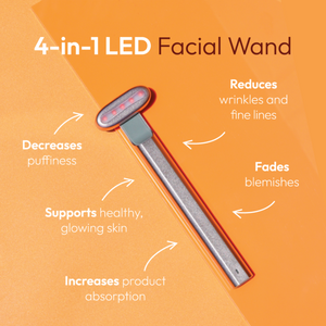 4-in-1 Facial LED Wand and its benefits