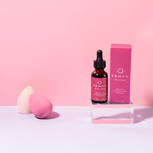 Load image into Gallery viewer, Femvy Retinol Serum on a square stage with pink decoration