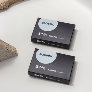 two boxes of zobelle maxima nano cartridges
