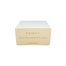 Load image into Gallery viewer, Femvy Gold Collagen Eye Mask Box