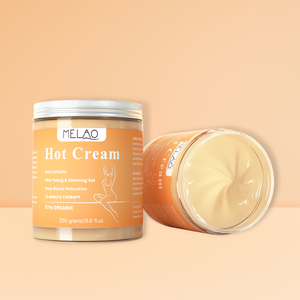 hot cream 250g with one container open