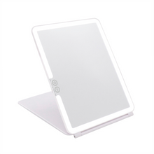 Load image into Gallery viewer, portable vanity mirror with lights side view