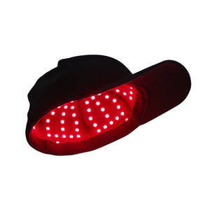 Laser cap with red led lights for hair regrow